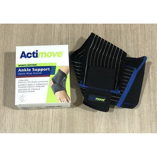 ซัพพอร์ตพยุงข้อเท้า ชนิดแถบยางยืดรัดพยุงข้อเท้า Actimove ป้องกันการบาดเจ็บ เคล็ดขัดยอก ข้อเท้าอ่อนแอ ลดบวม ลดปวดได้ดี