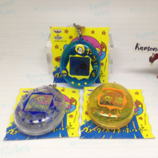 Banpresto : Tamagotchi Water keychain - Tamagotchi/Key Holder/Water Filled/Vintage - งานแท้ มือ1 เก่าเก็บ