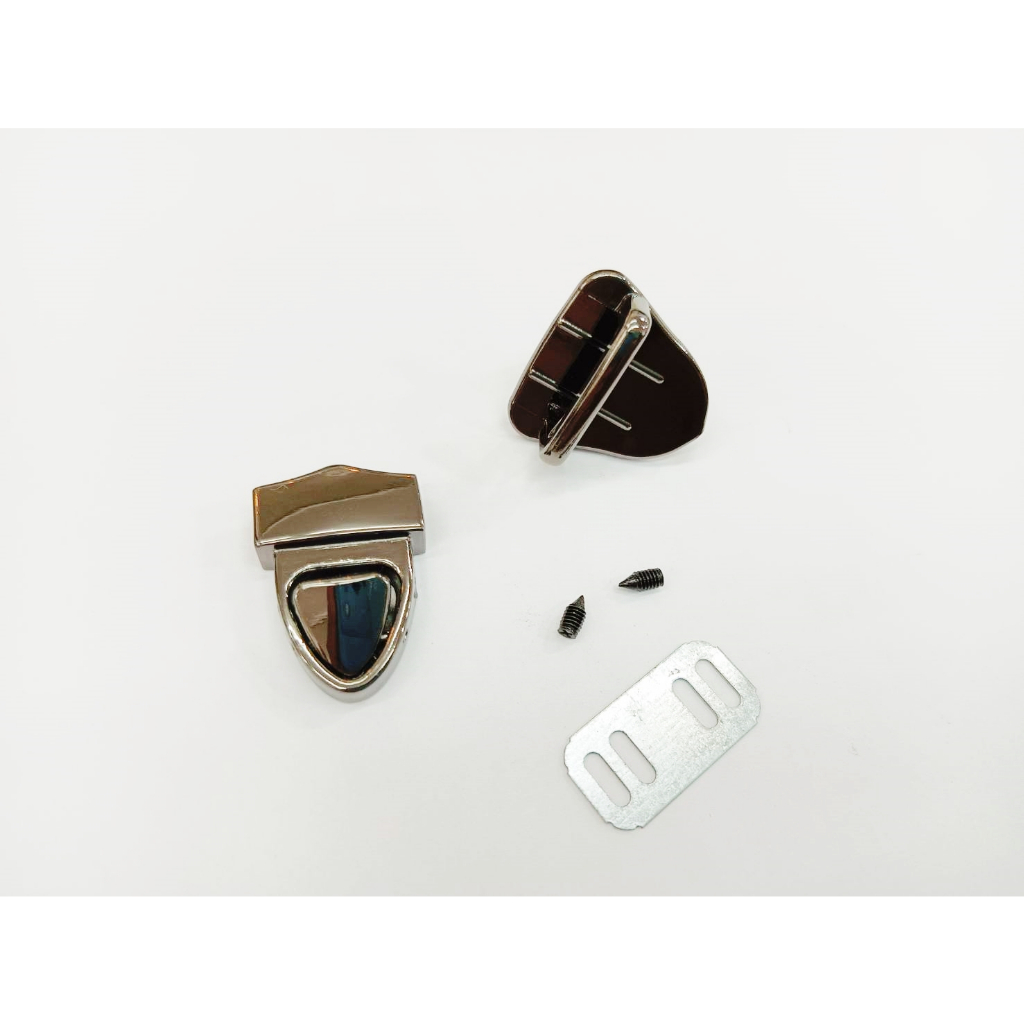 ปลีก/ส่ง (1ชิ้น) ตัวล๊อกฝากดสามเหลี่ยม 25x35mm งานซิ้ง รูปที่ 6