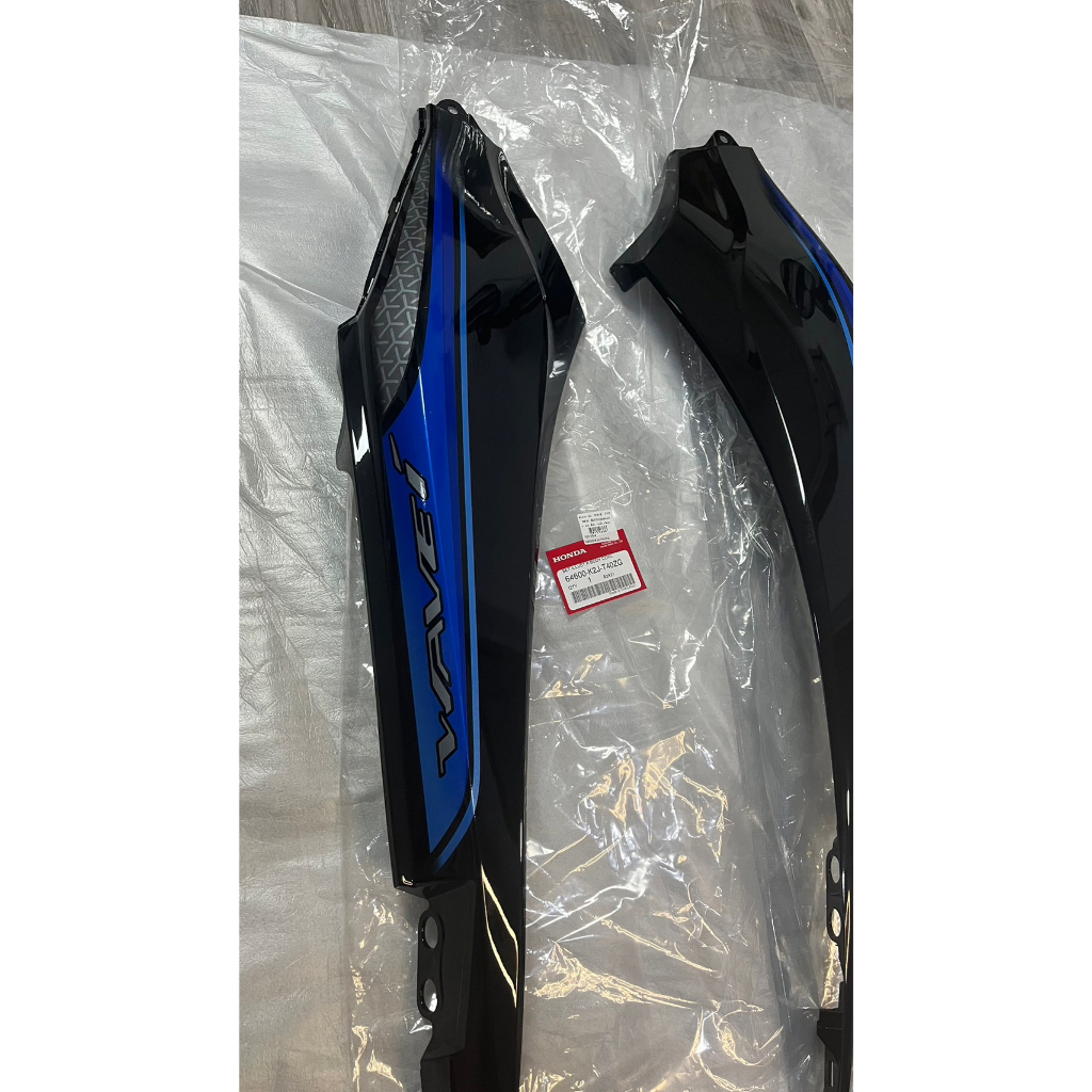 ชุดฝาครอบข้างตัวถัง ซ้าย ขวา สีตามรุ่นรถ WAVE 110i ปี 2021-2022 อะไหล่แท้ 64600-K2J-T40ZG 64650-K2J-T40ZG - รูปที่ 2