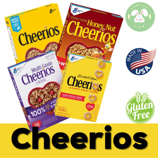 Gluten Free General Mills Cheerios Honey Nut , Whole Grain Oat, Multi Grain  306g/430g  ซีเรียลธัญพืช  มีให้เลือก3แบบ