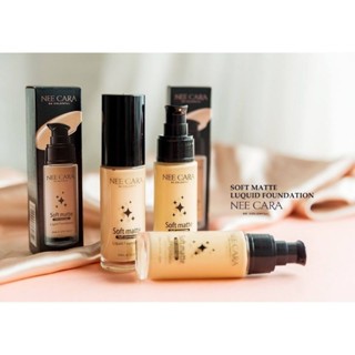 Nee Cara Soft Matte Liquid Foundation ครีมรองพื้นเนื้อแมท