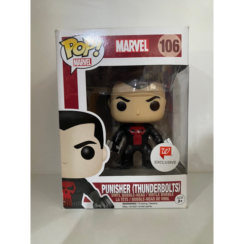 Funko Pop Punisher Thunderbolts Marvel Punisher Exclusive 106
