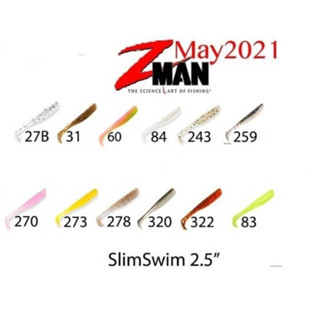 ปลายางซีแมน ZMAN Slim  2.5 นิ้ว