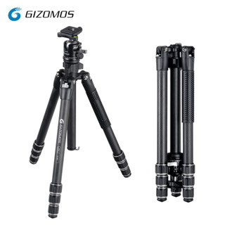 GIZOMOS GP-26C4 CARBON FIBER TRIPOD KIT SILVER ขาตั้งกล้อง