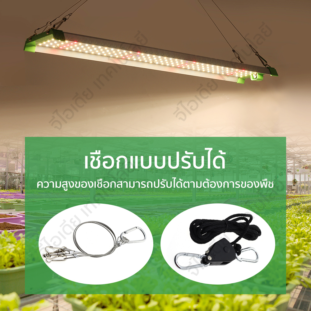LEDไฟปลูกต้นไม้ Grow Light เต็มสเปกตรัม 850W 1500W LM281B รูปที่ 8