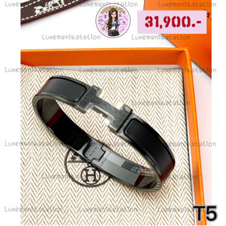 👜: New!! Hermes Clic H Bracelet Size T5 ‼️ก่อนกดสั่งรบกวนทักมาเช็คสต๊อคก่อนนะคะ‼️