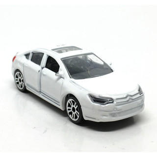 รถเหล็กมาจอเร็ต Majorette Citroen C5 สีขาว ขนาด 1/64 ยาว 8 cm มือสอง #001