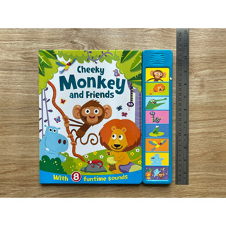 หนังสือเสียง Cheeky Monkey and Friends (แถมถ่านใหม่)