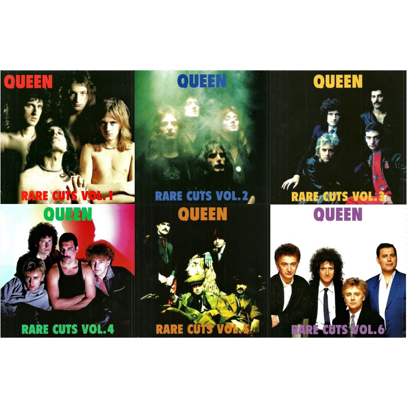 CD Audio คุณภาพสูง เพลงสากล Queen - Rare Cuts Vol. 1-6 (2011) (ทำจากไฟล์ FLAC คุณภาพเท่าต้นฉบับ 100%