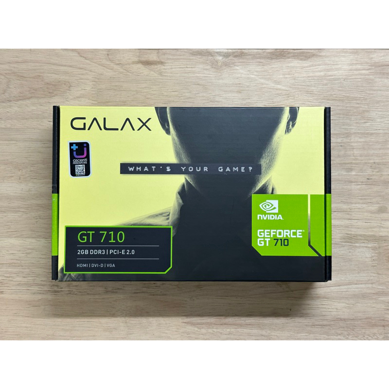 การ์ดจอ GEFORCE GT710 2GB GDDR3-GDDR5 มีประกันหลายรุ่น