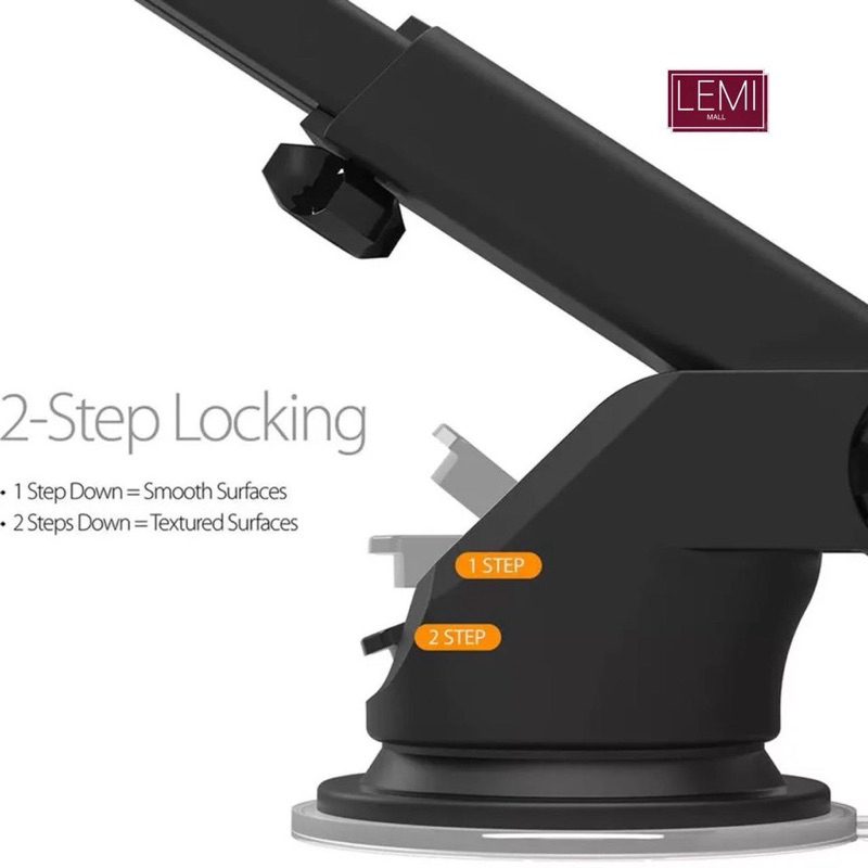 ที่วางโทรศัพท์ในรถ ที่ยึดมือถือในรถ  แบบติดกระจกและคอนโซน - รูปที่ 5