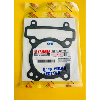 ปะเก็นเสื้อสูบ mslaz r15 รุ่นเก่า exciter แท้ yamaha100% 1s9-e1351-10