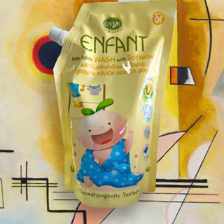 ENFANT (อองฟองต์) Baby Fabric Wash With Softener ผลิตภัณฑ์ซักผ้าเด็กผสมปรับผ้านุ่ม 600ml.