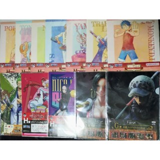 [ของแท้] แฟ้มใสA4ลิขสิทธิ์แท้ - One Piece (อัพเดต 17/05/66)