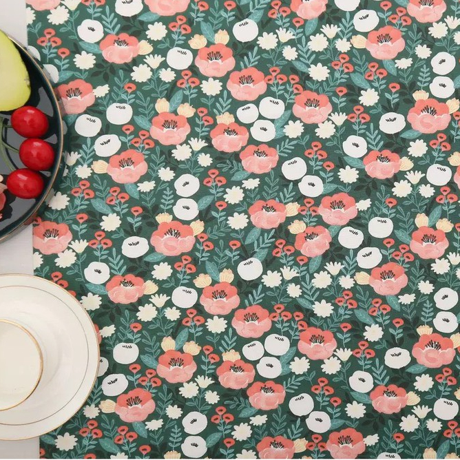 ผ้าคอตตอน 100% ทอทวิล ผ้าเมตร หน้ากว้าง1.6 เมตร  ลายการ์ตูน ลายดอก