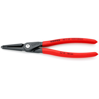 คีมแหวนล็อคสลัก KNIPEX NO.48 11 J3 Precision Circlip Pliersto assemble internaol circlips into bores (225mm.) Factory Ge