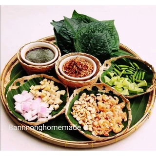 ชุดน้ำเมี่ยงคำสูตรโบราณ​และมะพร้าวคั่ว(ซอยมือ)ราคาชุดละ150บาท