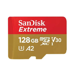 Micro SD Card 128GB SANDISK Extreme Gaming SDSQXAA-128G-GN6GN (190MB/s.)(By Shopee  SuperTphone1234)