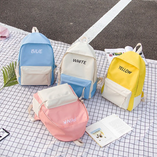 ROOTOTE(R574) กระเป๋าเป้ชื่อตามสีสันทรูโทนน่ารัก