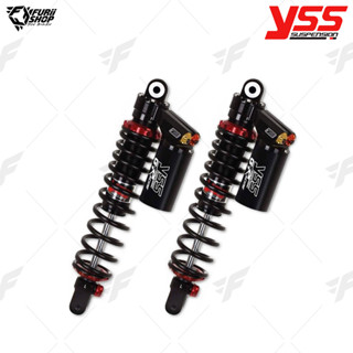 โช๊คหลัง/โช๊คหลังแต่ง YSS G-RACING BLACK SERIES SMOOTH : FOR YAMAHA X-MAX 300 2017