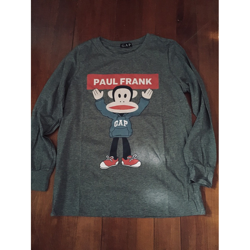 เสื้อยืดแขนยาว PAUL FRANK มือสอง สภาพดี ของพร้อมส่งครับ