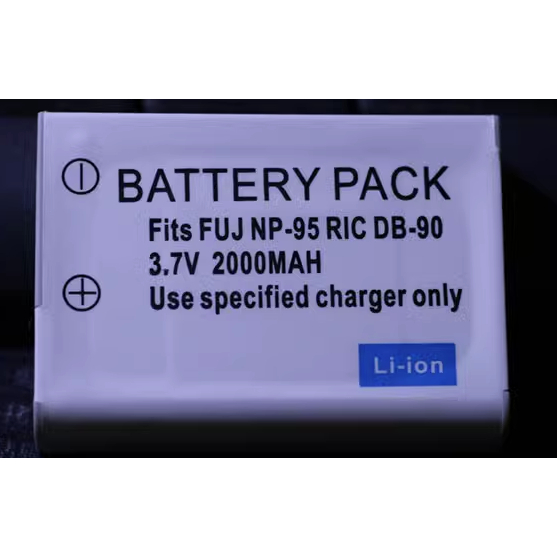 2000mah Fujifilm NP-95แบตเตอรี่สำหรับ Fujifilm X-S1จริง3D W1 F30 F31 X30 X100 X100s X100T X70 X30 X1
