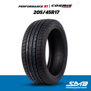 ยางรถยนต์ 205/45R17 COSMIS รุ่น PERFORMANCE S1 ยางรถเก๋ง ( ราคาต่อ 1 เส้น )