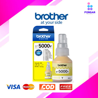 Brother BT-5000Y Yellow หมึกเติมอิงค์เจ็ท สีเหลือง ของแท้