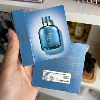 Beauty-Siam แท้ทั้งร้าน !! น้ำหอมขนาดทดลอง DOLCE &amp; GABBANA LIGHT BLUE FOREVER POUR FEMME 0.8ML.