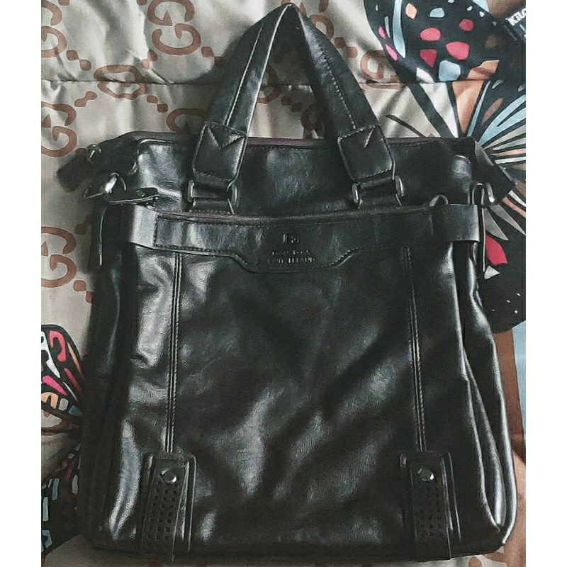 กระเป๋าใส่เอกสารผู้ชายหนังแท้ MONCROSS