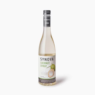 ไซรัปน้ำเชื่อม SYNOVA : ไซรัปรสมะพร้าว Coconut flavoured Syrup (Btl-830 ml.)