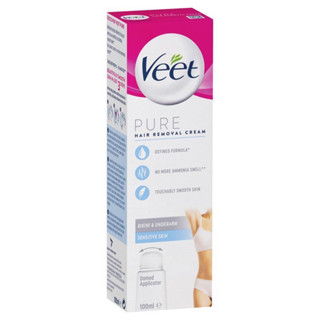 Veet  Hair Removal Cream Bikini And Underarm 100ml ครีมกำจัดขน