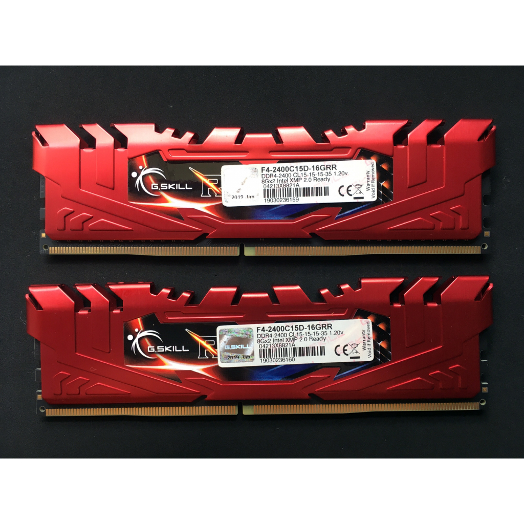 16GB DDR4 (2400) 8Gx2 G.SKILL RIPJAWS 4 มือสอง