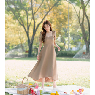 BROWN.BKK - IRENE DRESS สดใสละมุนละไมแบบมินิมอลสไตล์โคเรีย ออนนี่อย่างเราต้องตามเก็บ!