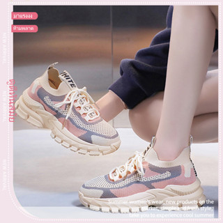 Monday2020 พร้อมส่งในไทย🎁 รองเท้าผู้หญิง รองเท้าผ้าใบรุ่นใหม…