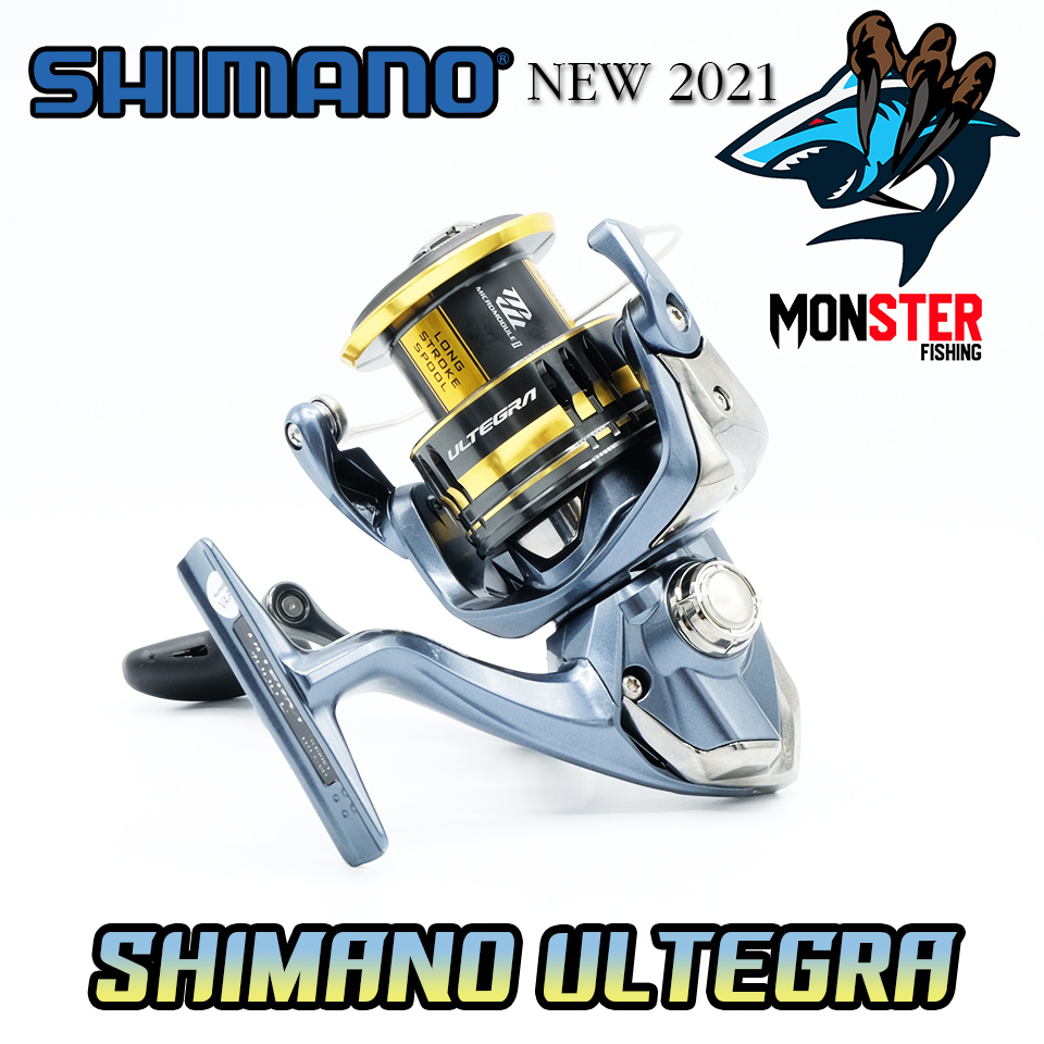 รอกตกปลา รอกสปินนิ่ง SHIMANO ULTEGRA ปี 2021 รุ่นใหม่ (มีให้เลือกหลายเบอร์) ราคา ถูกที่สุด ดีลบีเคเค แกลเลอรีภาพที่ 4