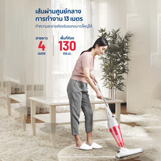 เครื่องดูดฝุ่น 2in1 เครื่องดูดฝุ่นอเนกประสงค์ Vacuum cleaner ดูดฝุ่น ใช้ได้ทั้งในบ้านและในรถ กำลังไฟ 220วัตต์