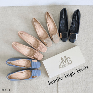 Mgaccess Jamille High Heels Shoes 883-11A รองเท้าคัทชู