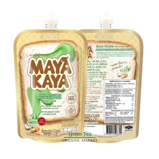 มาญ่า คาญ่า MAYA KAYA สังขยาใบเตย ขนาด 140 กรัม ตำนานความอร่อย เข้มข้นแบบไทย มีโปรตีนจากไข่