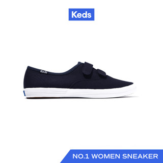 KEDS รองเท้าผ้าใบ แบบสวม รุ่น KEDS VC CHAMPION KR สีน้ำเงิน ( KC65777 )