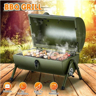 เตาปิ้งย่าง เตาแคมป์​ปิ้ง เตาย่างอาหาร BBQ ใช้ถ่าน Grill Patio Camping 📢 มีพร้อมส่ง