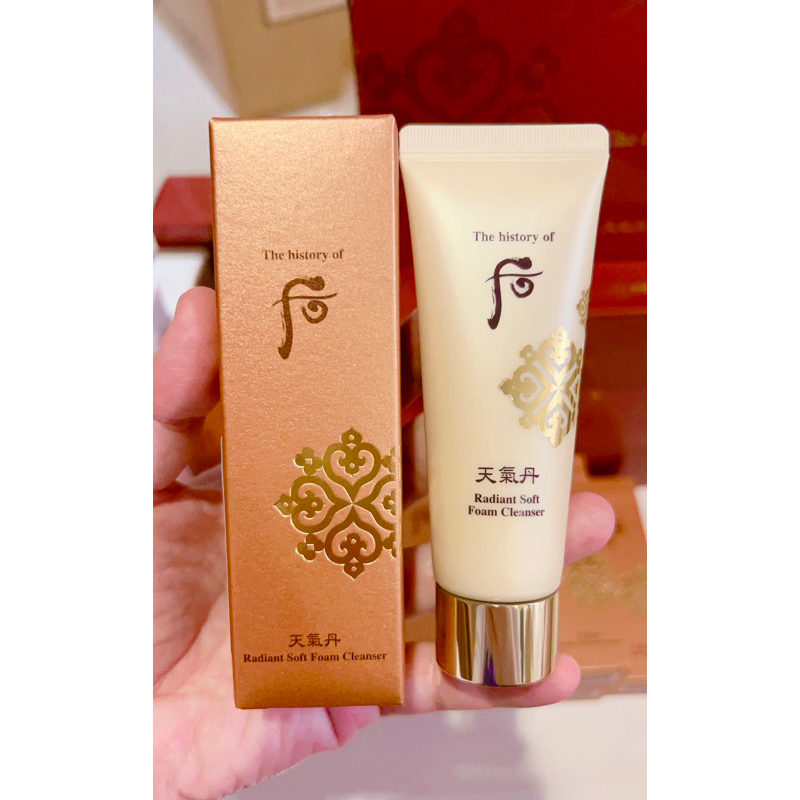 The history of whoo Radiant soft foam cleanser 35ml
