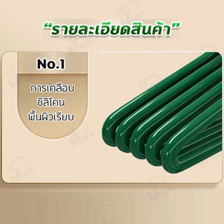 [หนา เเข็งเเรง!!] ไม้แขวนกางเกง รูปทรงห่าน เคลือบซิลิโคนกันลื่น เด็ก 29 cm ผู้ใหญ่ 35 cm 1แพ็ค มี 5 ชิ้น CM