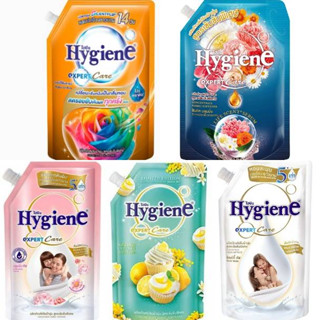 น้ำยาปรับผ้านุ่ม ไฮยีน Hygiene สูตรเข้มข้นพิเศษ ปริมาณ 1150/1300 มล.