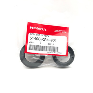 ชุด ซีลโช๊คหน้า WAVE 110I WAVE 110I LED แท้ HONDA FRONT FORK SEAL SET