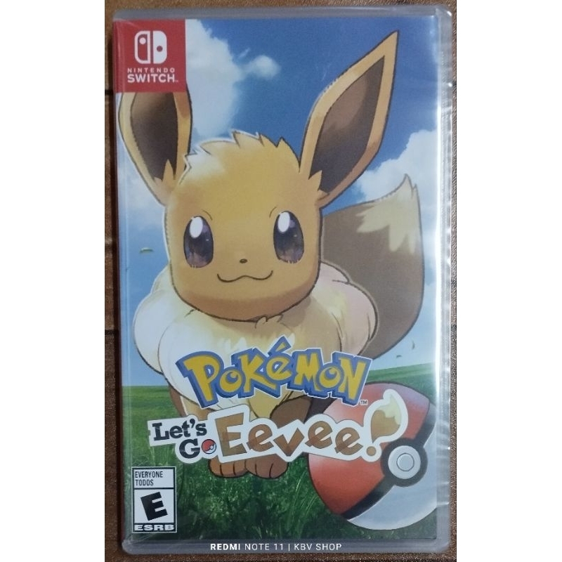 (⚡มือ 2 พร้อมส่ง⚡)Nintendo Switch : Pokemon Let’s Go Eevee