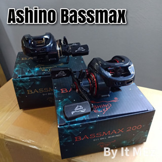 ของแท้ ราคาถูก ❗❗ รอกหยดน้ำ รอกอะชิโน่ รอกเบท Ashino Bassmax 5+1BB คุณภาพดี มีเสียงเวลาลาก Casting reel