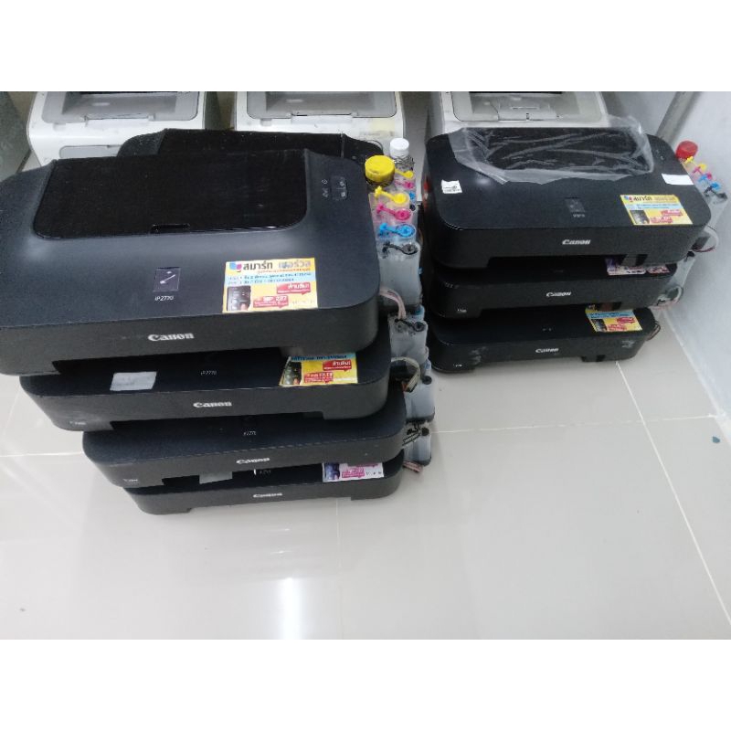canon ip2770 เครื่องเปล่าไม่ติด error ไม่มีสายไฟ ไม่มีสาย USB  ใส่ตลับหมึกเบอร์ 810 811 ถึงจะใช้งานไ