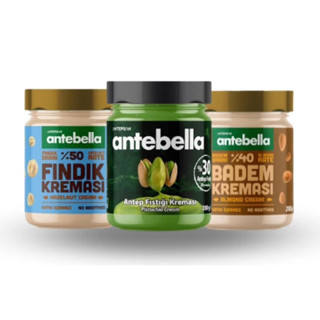 Antebella Pistachio, Almond and Hazelnut Cream 200 gr